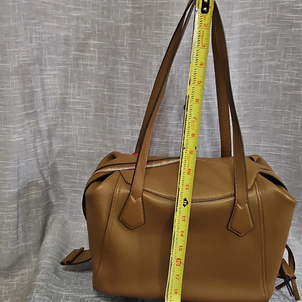 Tory Burch Brown Leather Tote Bag